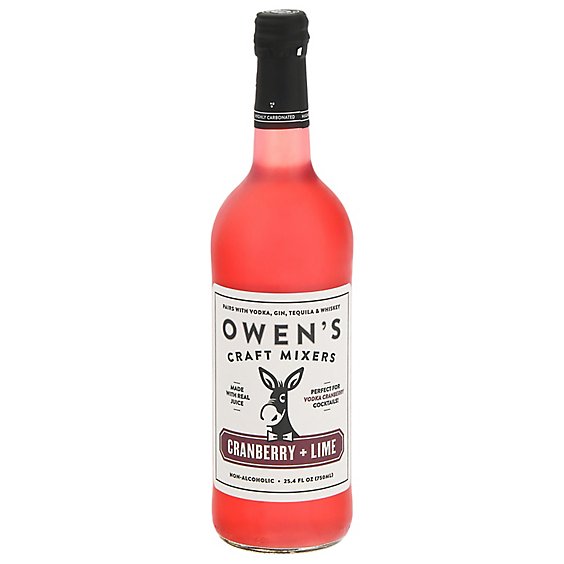 Owens Craft Mixers Cranberry Lime - 750 ML