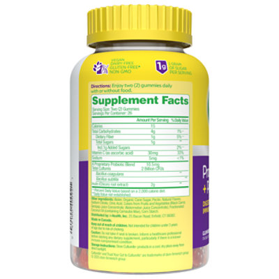 Culturelle Adult Daily Probiotic Gummies - 52 CT - Image 3