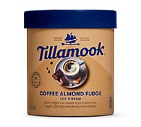 Tillamook Ice Cream Coffee Almond Fudgem - 48 OZT