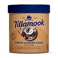 Tillamook Coffee Almond Fudge Ice Cream - 48 Oz - Image 1