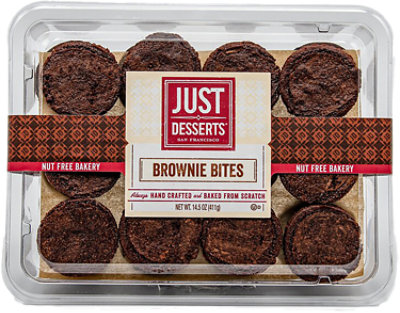  Just Desserts Brownie Bites 24 Count - 14.5 OZ 