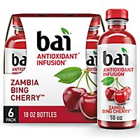 Bai Zambia Bing Cherry Bottles - 6-18 Fl. Oz. - Image 1