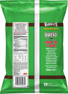 Baken-Ets Fired Pork Skins Queso - 4 OZ - Image 6