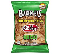 Baken-Ets Fired Pork Skins Queso - 4 OZ