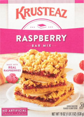 Krusteaz Raspberry Bar Mix - 19 Oz - Image 2