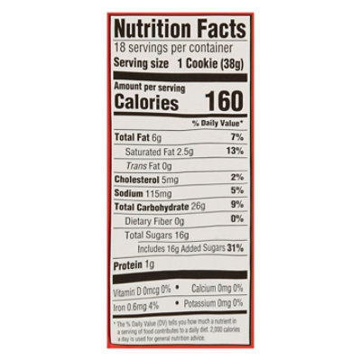 Red & Green Sugar Cookies - 24.3 OZ - Image 3