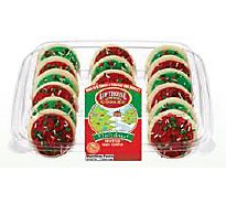 Red & Green Sugar Cookies - 24.3 OZ