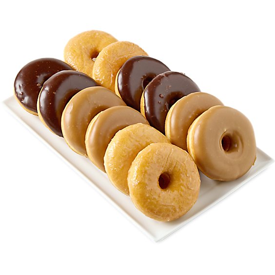 Donuts Raised Ring Assorted 12 Ct - EA