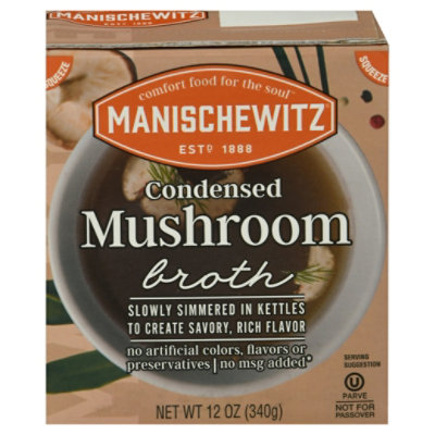 Manischewitz Mushroom Broth Condensed - 12 FZ - Image 3