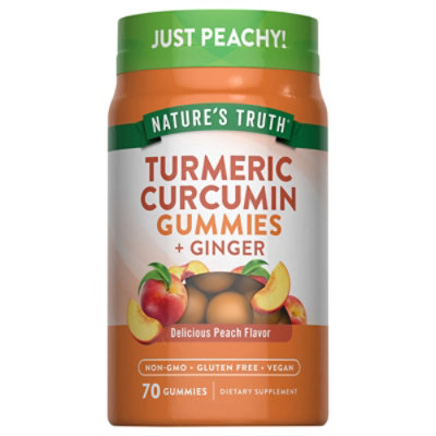 Nature's Truth Turmeric and Ginger Gummies - 70 Count - Image 2