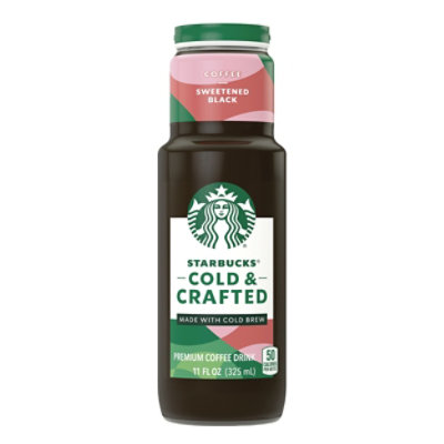 Starbucks Cold & Crafted Coffee Drink Sweetened - 11 Fl. Oz. - Image 3