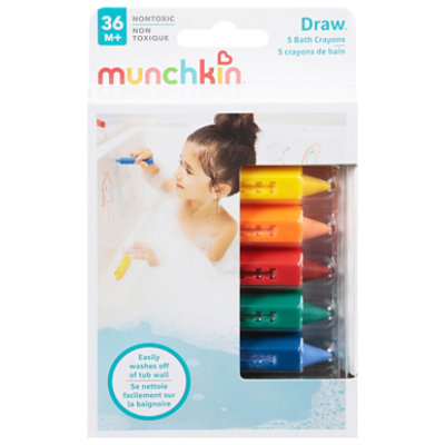 Munchkin Draw Bath Crayons - 5pk - 5 CT - Image 2