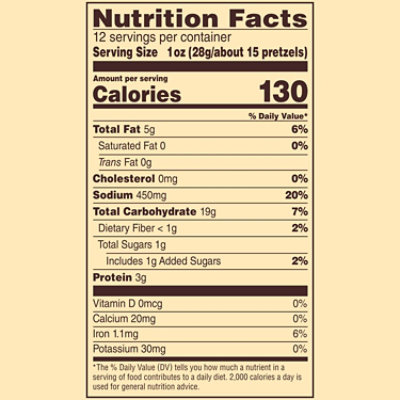 Snyder's of Hanover Jalapeño Ranch Flavored Pretzel Sticks - 12 Oz - Image 2