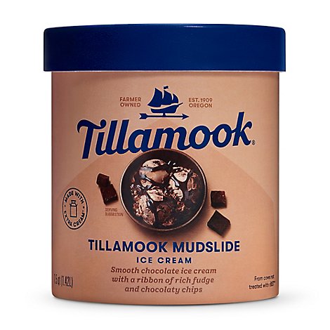 Tillamook Mudslide Ice Cream - 1.5 QT