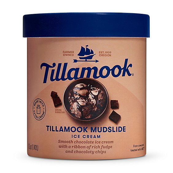 Tillamook Mudslide Ice Cream - 48 Oz