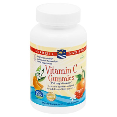 Nordic Naturals Vit C Gummies - 120 CT - Image 1