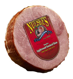 Nueske Applewood Smoked Boneless Half Ham - 3 Lb - Image 1