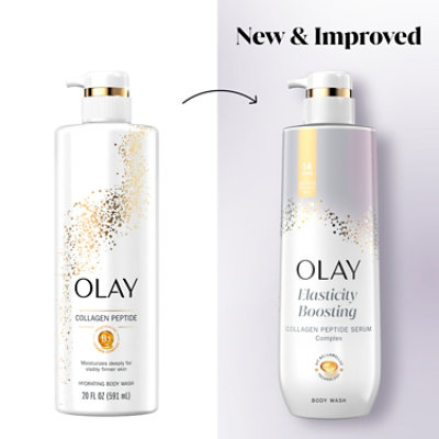 Olay Cleansing & Firming Body Wash with Vitamin B3 and Collagen - 17.9 Fl. Oz. - Image 7