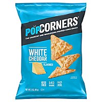 Popcorners Popped Corn Snacks White Cheddar 3 Ounce - 3 OZ - Image 3