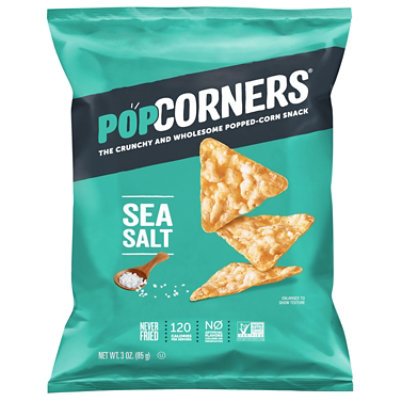 Popcorners Popped Corn Snack Sea Salt - 3 OZ - Image 1