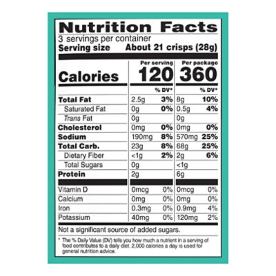 Popcorners Popped Corn Snack Sea Salt - 3 OZ - Image 3