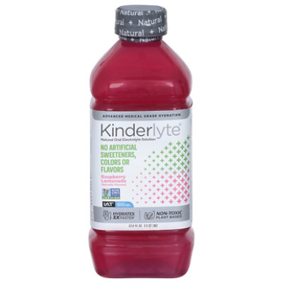 Kinderlyte Advanced Raspberry Lemonade - 33.8 OZ