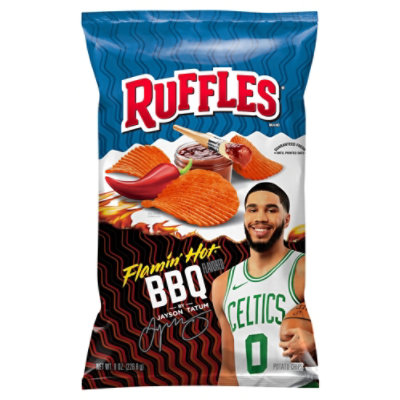 Ruffles Potato Chips Flamin Hot Bbq - 8 OZ - Image 3