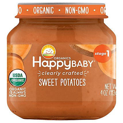 Happy Baby Cc Stage 1 Sweet Potatoes - 4 OZ - Image 3