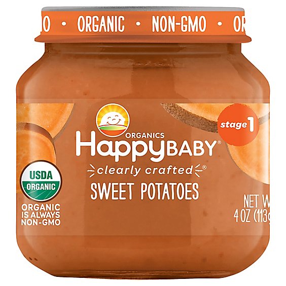 Happy Baby Cc Stage 1 Sweet Potatoes - 4 OZ