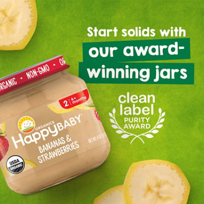 Happy Baby Organics Stage 1 Sweet Potatoes Jar - 4 Oz - Image 2