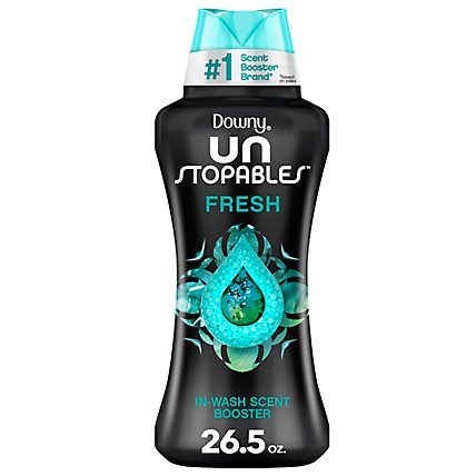 Downy Unstopables Fresh In Wash Scent Booster Beads 55 Loads - 26.5 Oz - Image 1