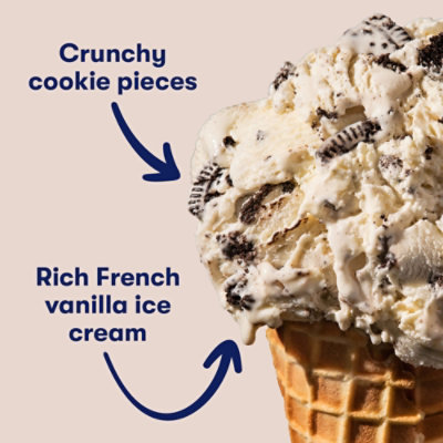 Tillamook Cookies and Cream Ice Cream - 48 Oz - Image 2