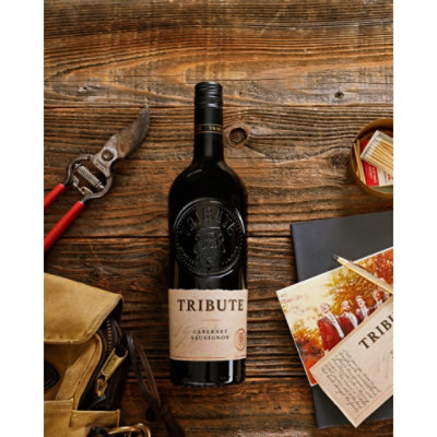 Tribute Cabernet Sauvignon Red Wine - 750 Ml - Image 5