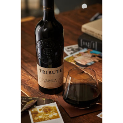 Tribute Cabernet Sauvignon Red Wine - 750 Ml - Image 4