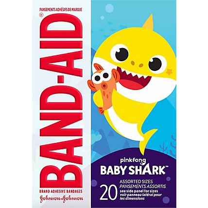 Bandaid Baby Shark - 20 CT - Image 4