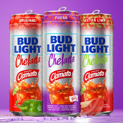 Bud Light Fuego Beer - 25 Fl. Oz. - Image 4