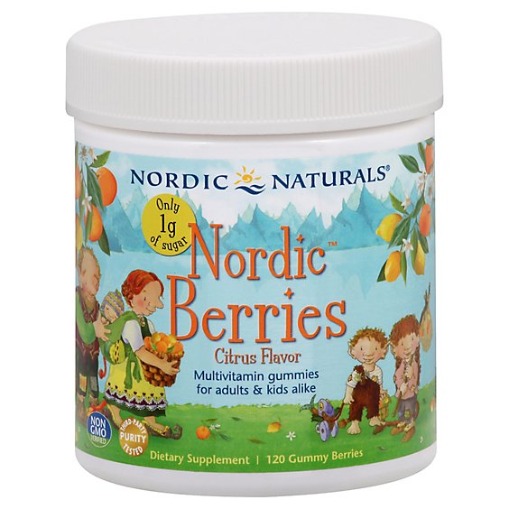 Nordic Naturals Berries Citrus - 120 CT