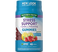 Nature's Truth Soothing Stress Away plus Gaba and L Theanine Gummies - 48 Count
