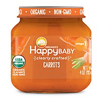 Happy Baby Cc Stage 1 Carrots Jars Org - 4 OZ - Image 1