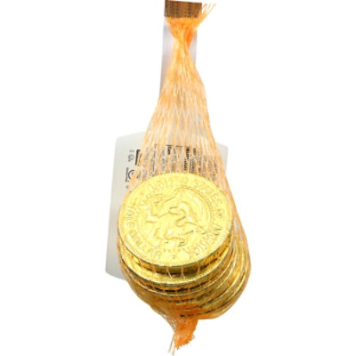 Milk Chocolate Gold Coins - 1.23 OZ - Image 5