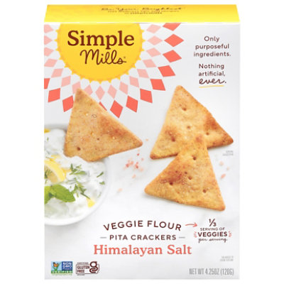 Simple Mills Pita Cracker Himalayan Ss - 4.25 OZ