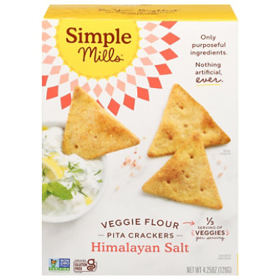 Simple Mills Pita Cracker Himalayan Ss - 4.25 OZ - Image 1