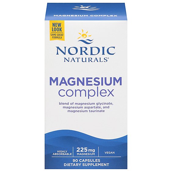 Nordic Naturals Magnesium Complex - 90 CT
