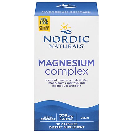 Nordic Naturals Magnesium Complex - 90 CT - Image 1