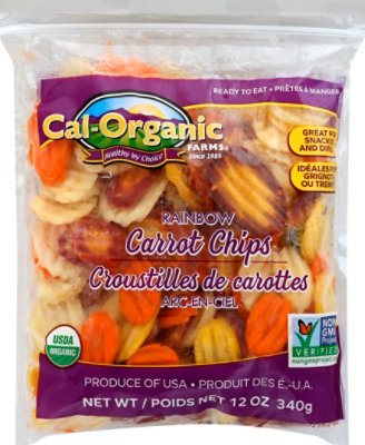 Cal-Organic Farms Carrot Chips Rainbow Organic - 12 OZ - Image 2