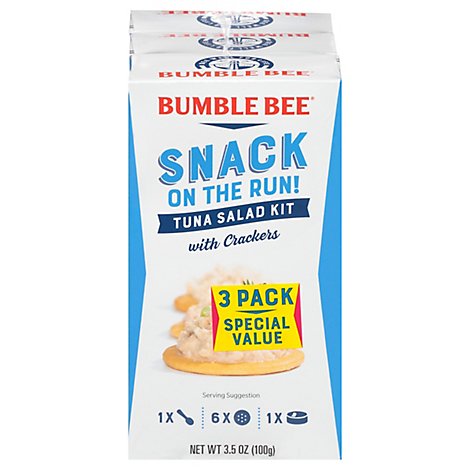 Bumble Bee Snack On The Run Tuna Salad - 10.5 OZ
