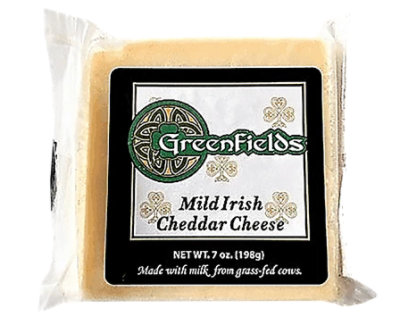 Greenfields Mild Irish Cheddar Square - 7 OZ - Image 1