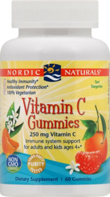 Nordic Vitamin C Gummies Tangerine - 60 CT - Image 2