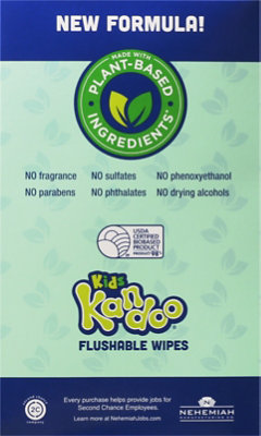 Kandoo Flushable Wipes Sensitive - 288 CT - Image 5