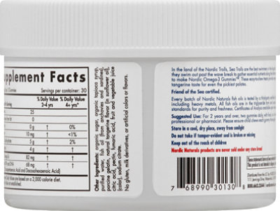 Nordic Naturals Omega 3 Gummies - 60 CT - Image 5